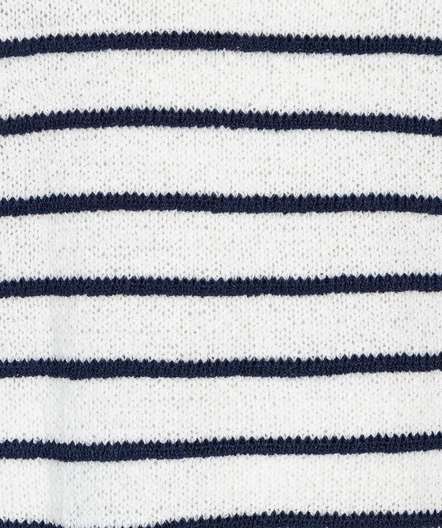 Striped Sweater Slub