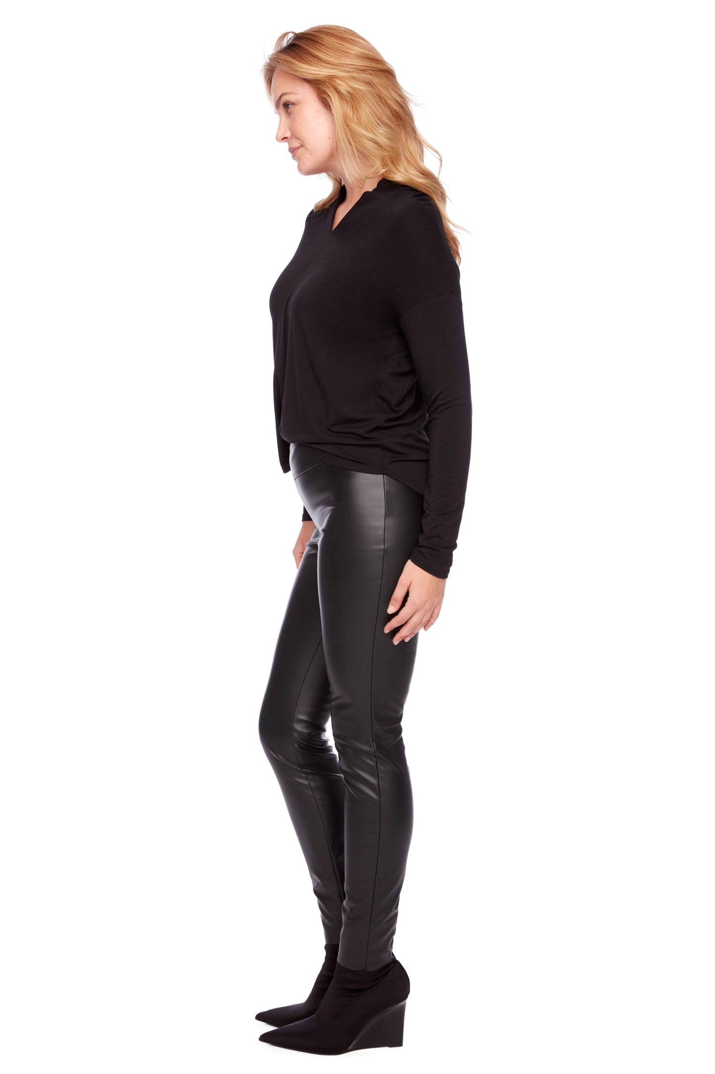 Vegan Pleather Pant