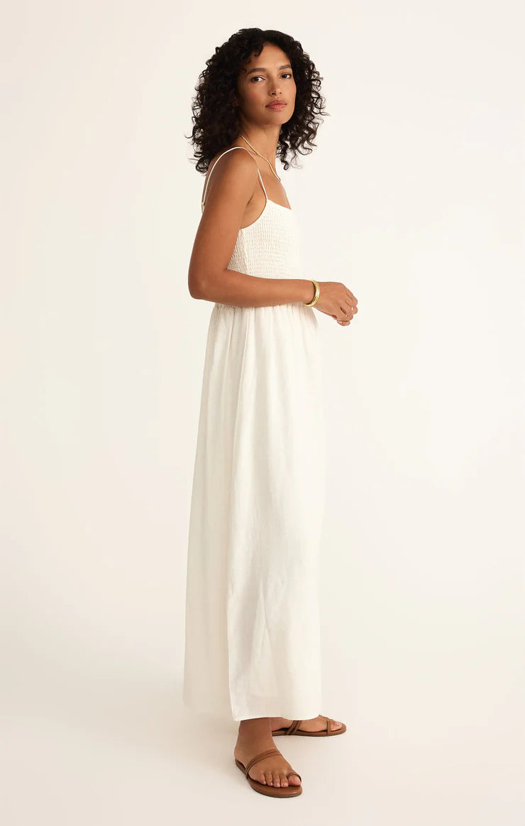 Bayside Linen Maxi Dress