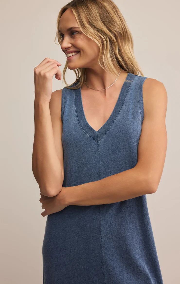 Palisades Jersey Denim Dress