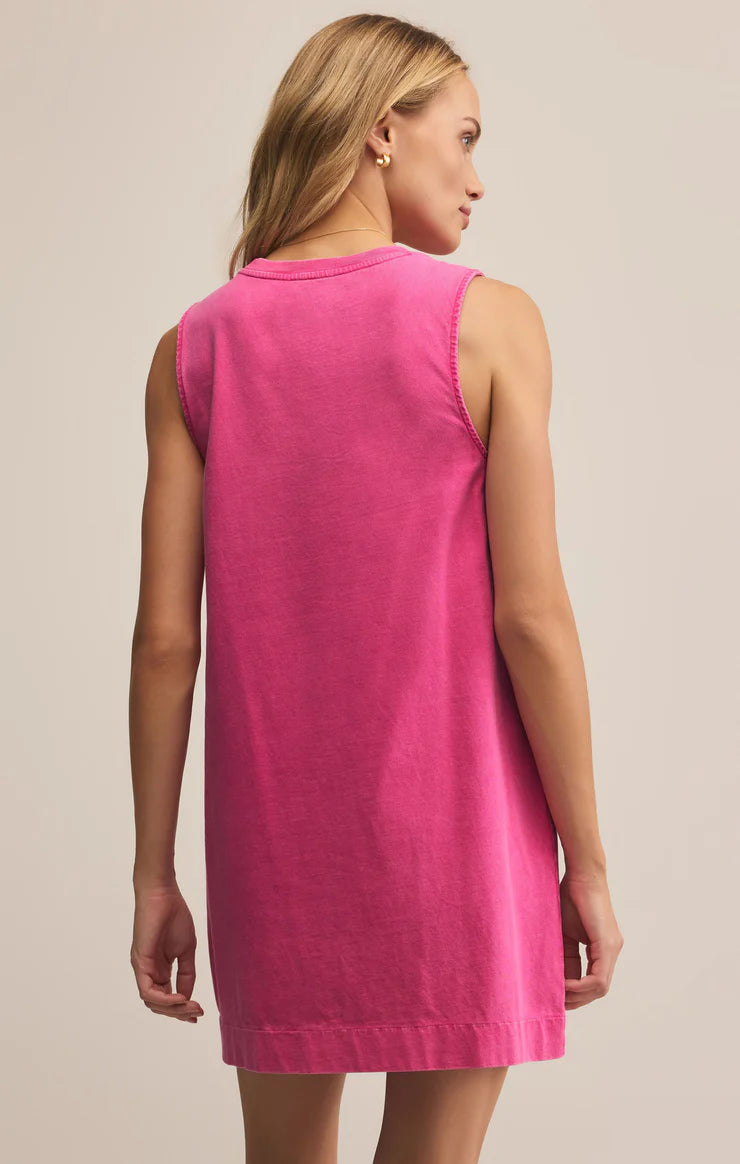 Sloane Dress - Island Pink