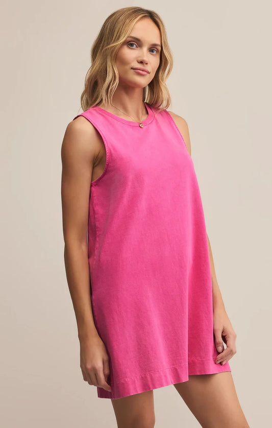 Sloane Dress - Island Pink