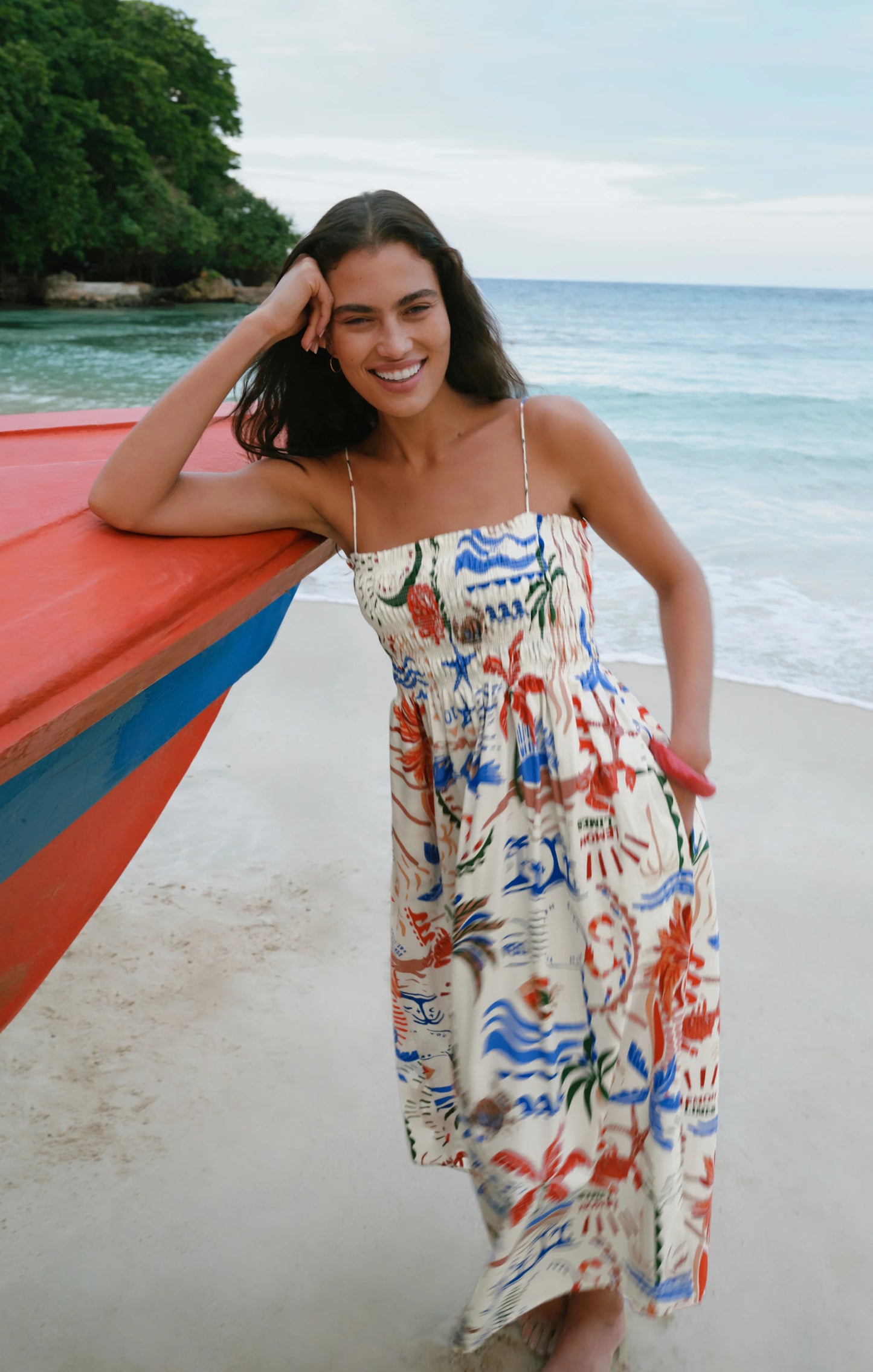 Corneilia Getaway Midi Dress