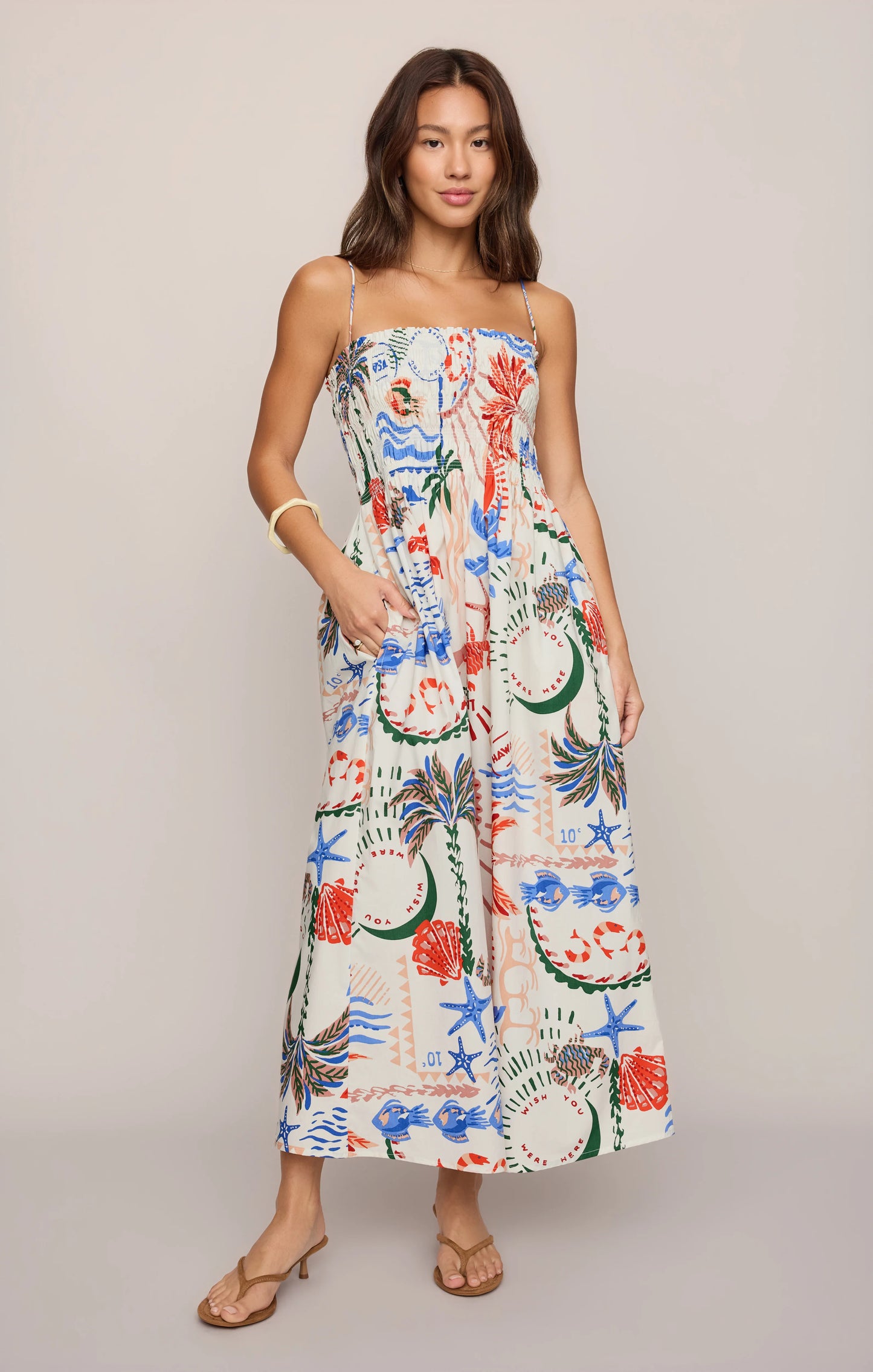 Corneilia Getaway Midi Dress