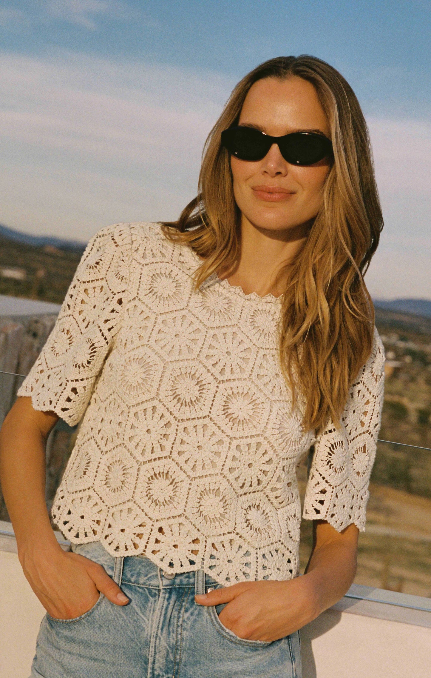Raquel Lace Top