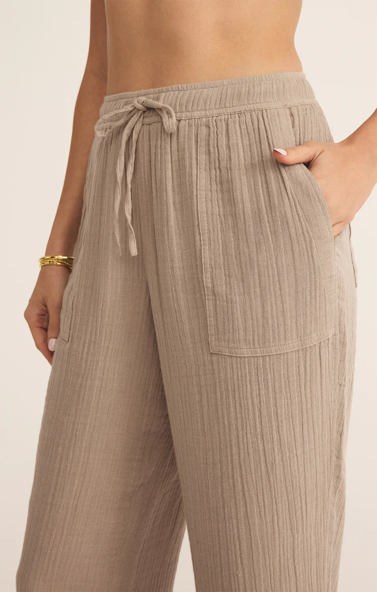 Plaza Airy Gauze Pant
