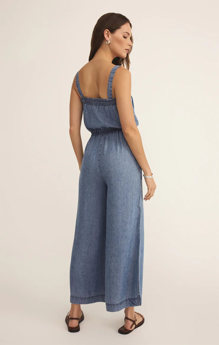 Solara Chambray Jumpsuit