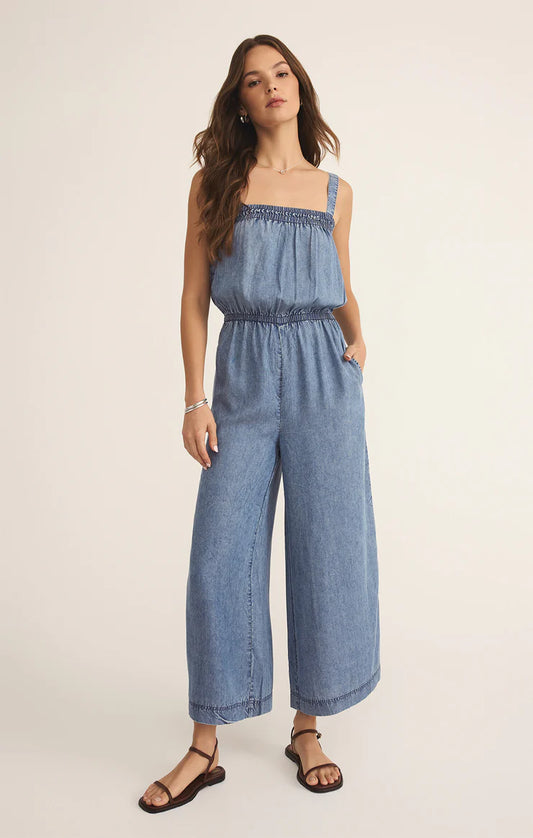 Solara Chambray Jumpsuit