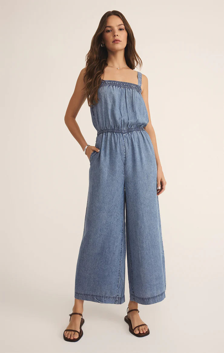 Solara Chambray Jumpsuit