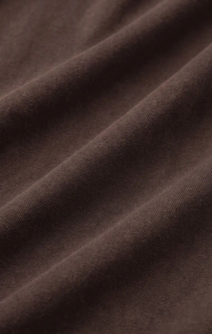 Scout Jersey Crop Flare Pant - Dark Chocolate