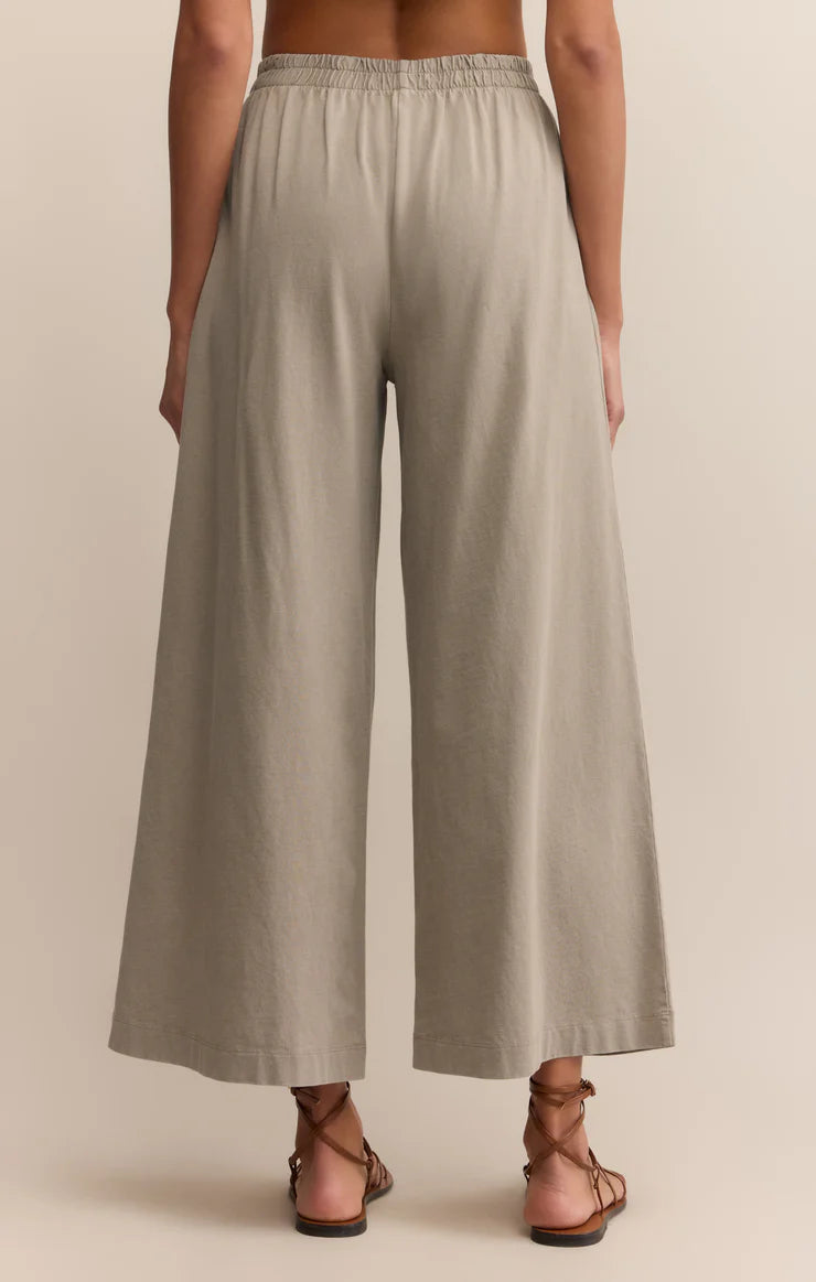 Scout Jersey Crop Flare Pant - Retreat