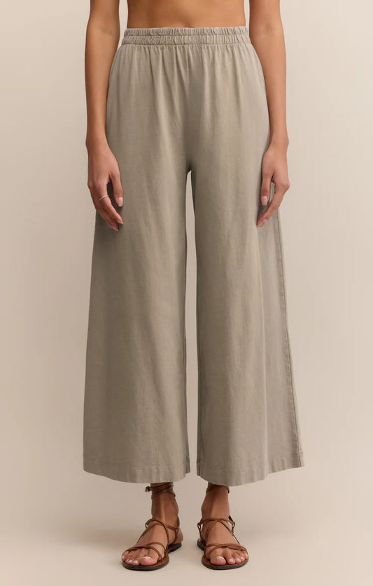 Scout Jersey Crop Flare Pant - Retreat