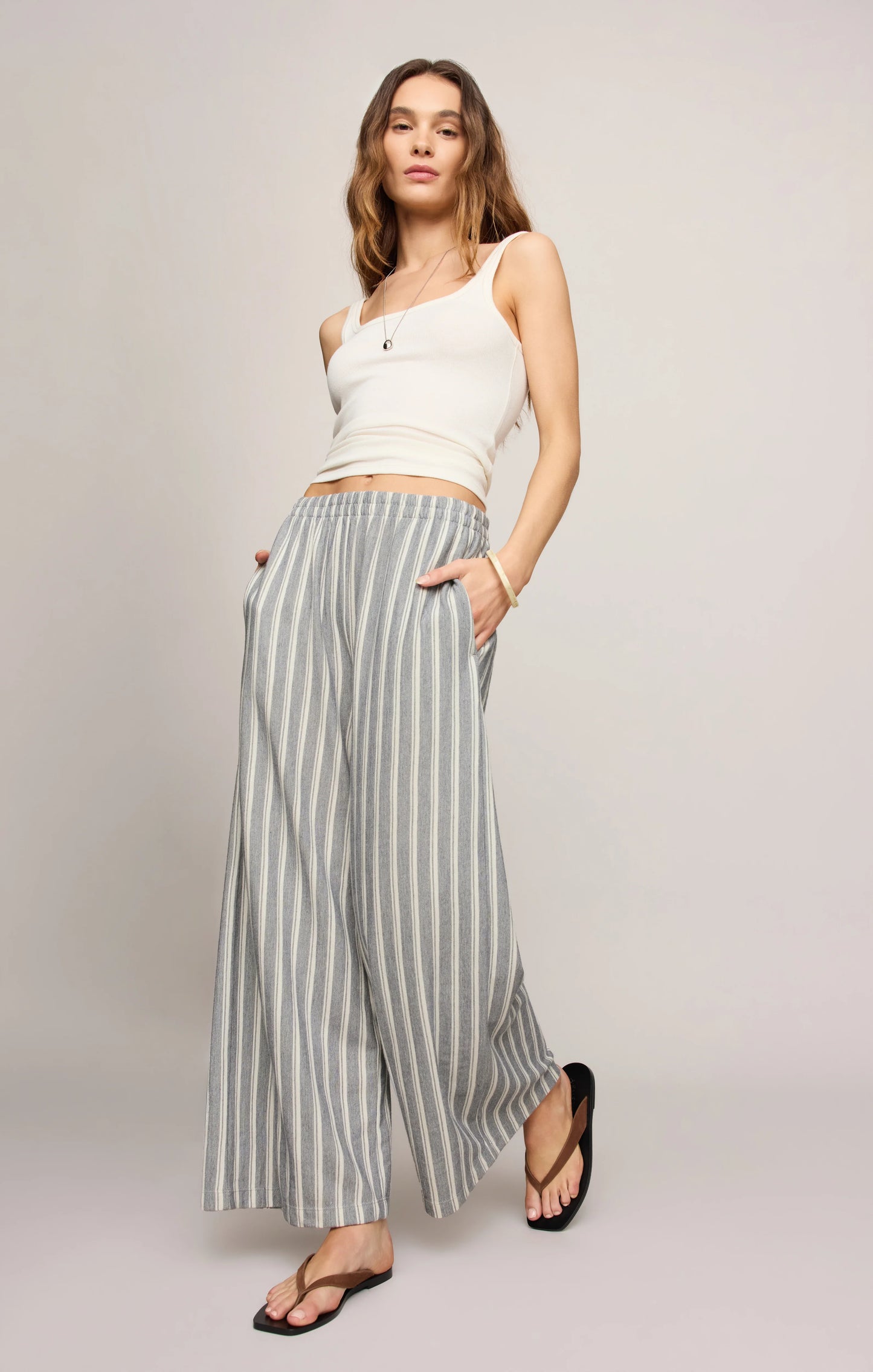 Scout Knit Striped Pant - Summerstone