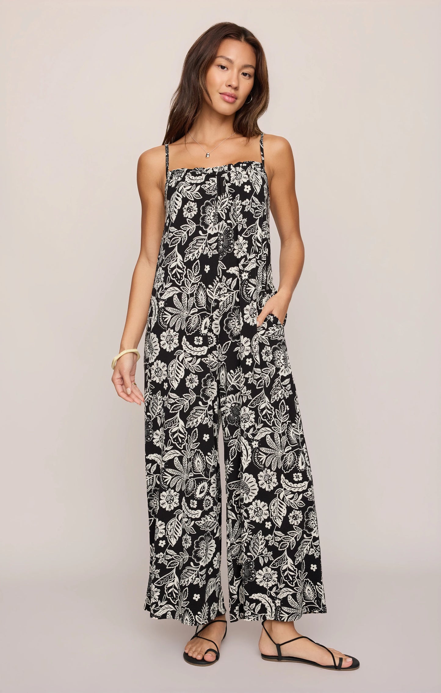Day Off Luz Floral Jumpsuit