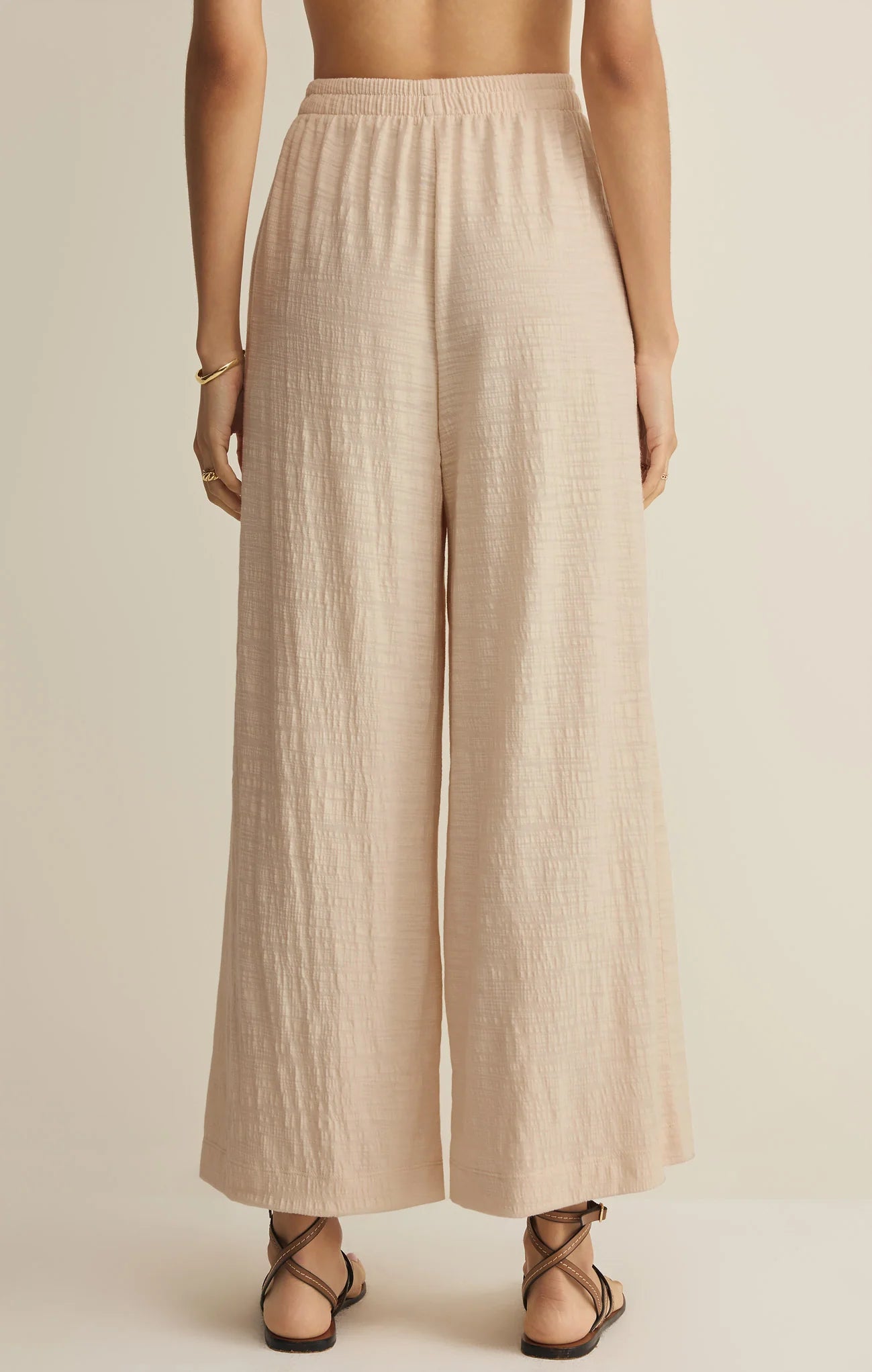 Scout Textured Slub Pant - Whisper White