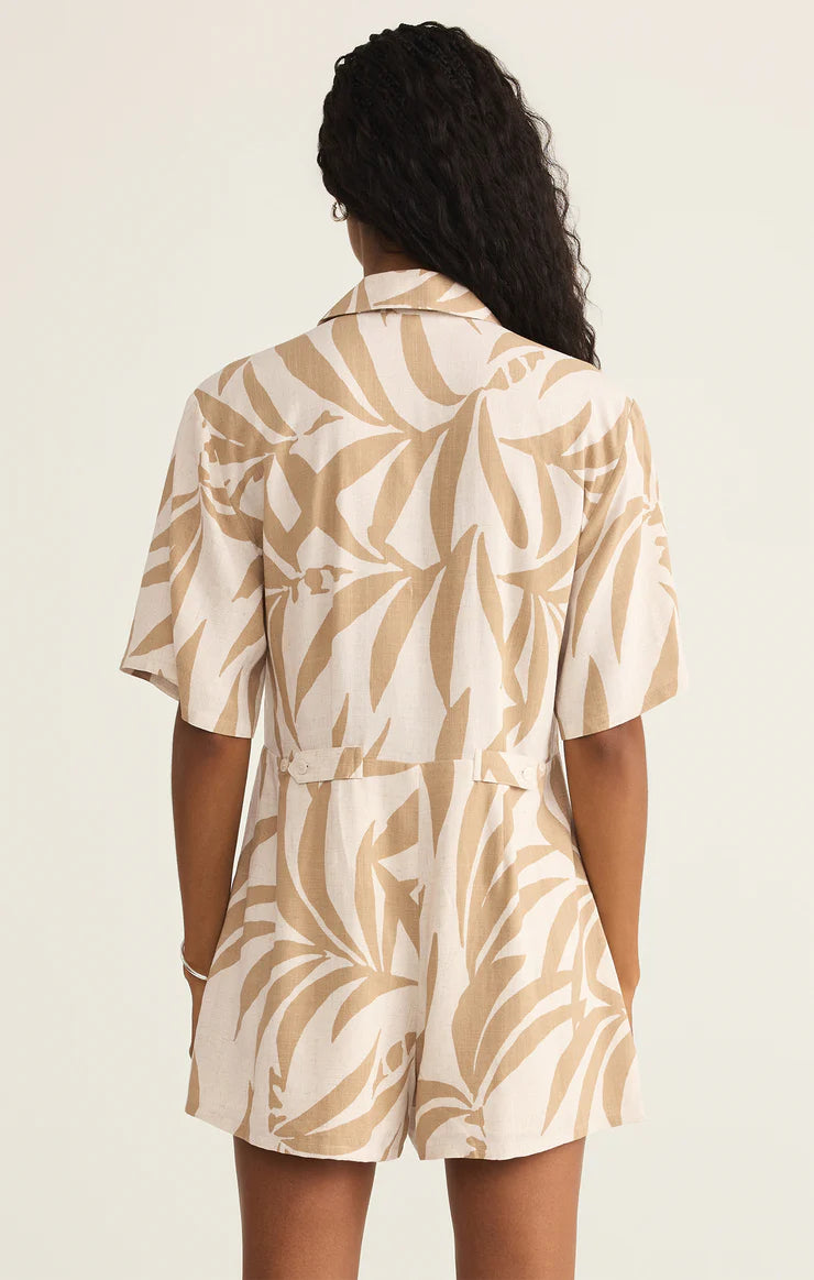 Marel Tropical Palm Romper