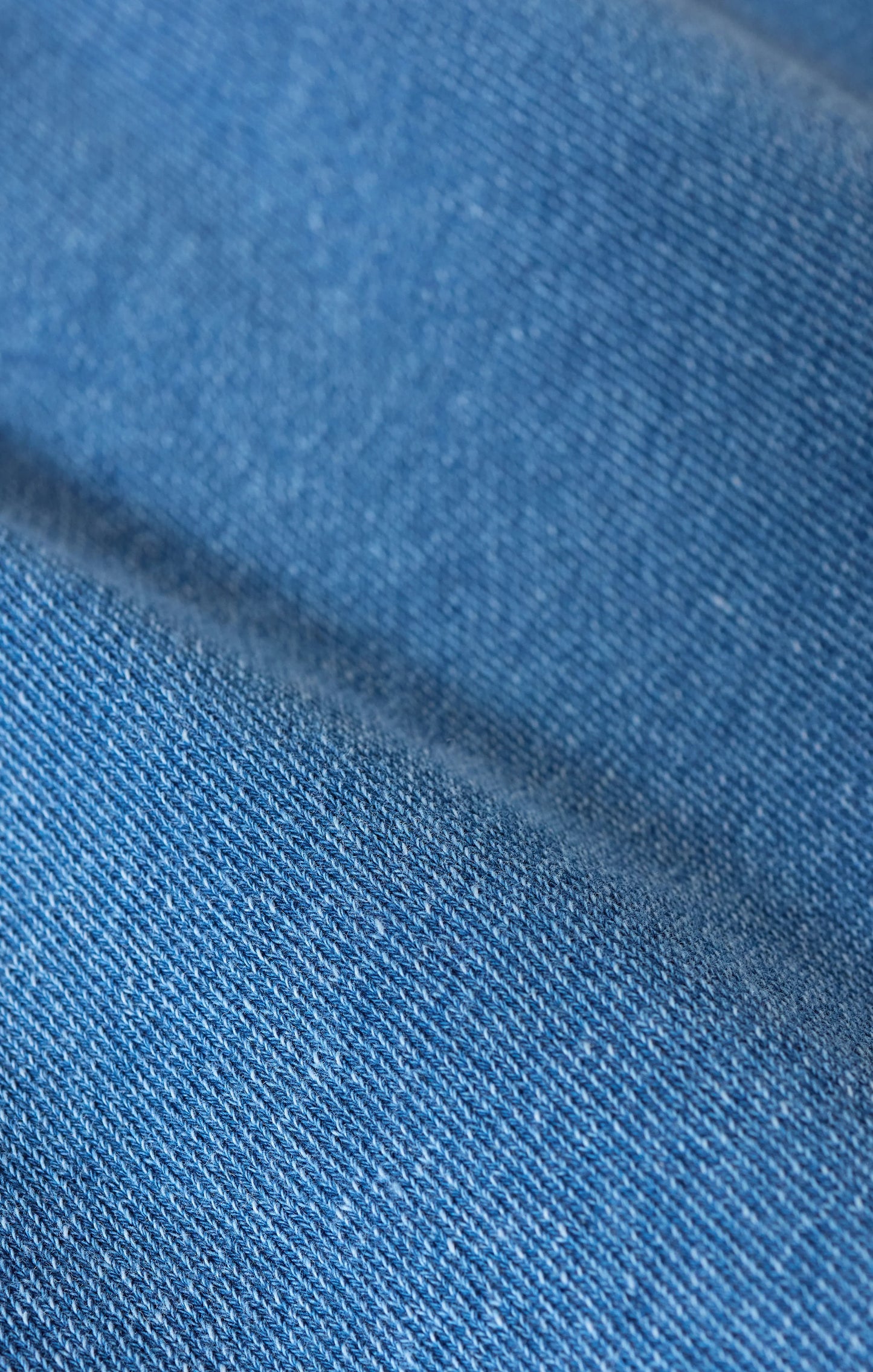 Hunter Knit Denim Short-Calypso Blue Indigo