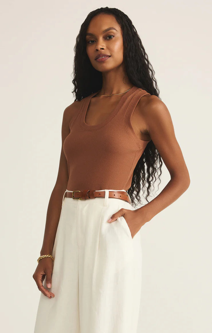 Sirena Rib Tank - Teakwood