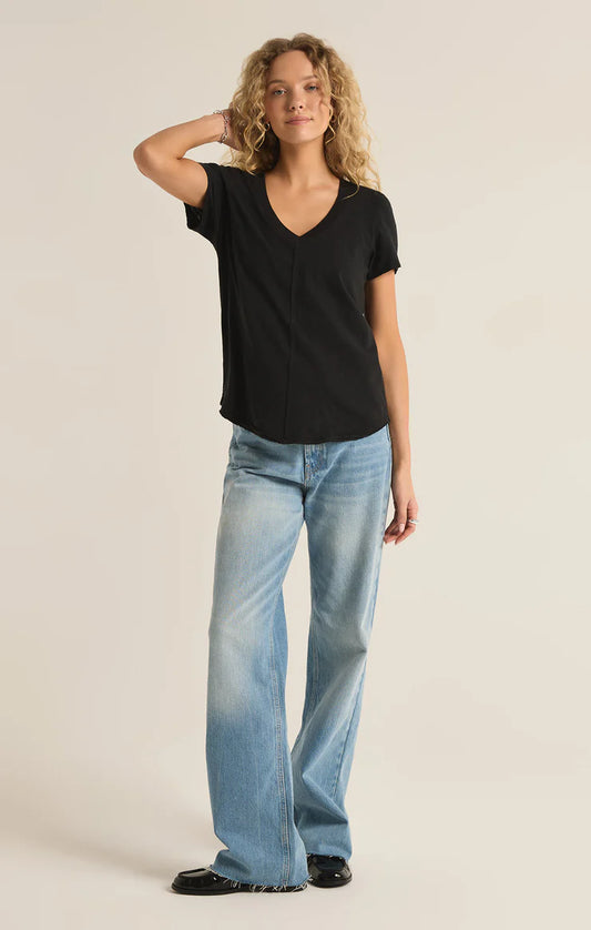 Asher Vneck Tee
