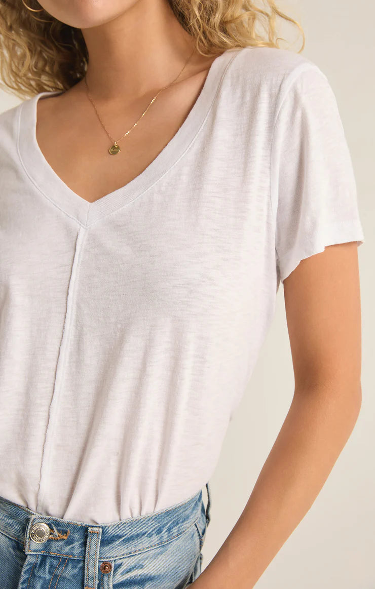 Asher Vneck Tee