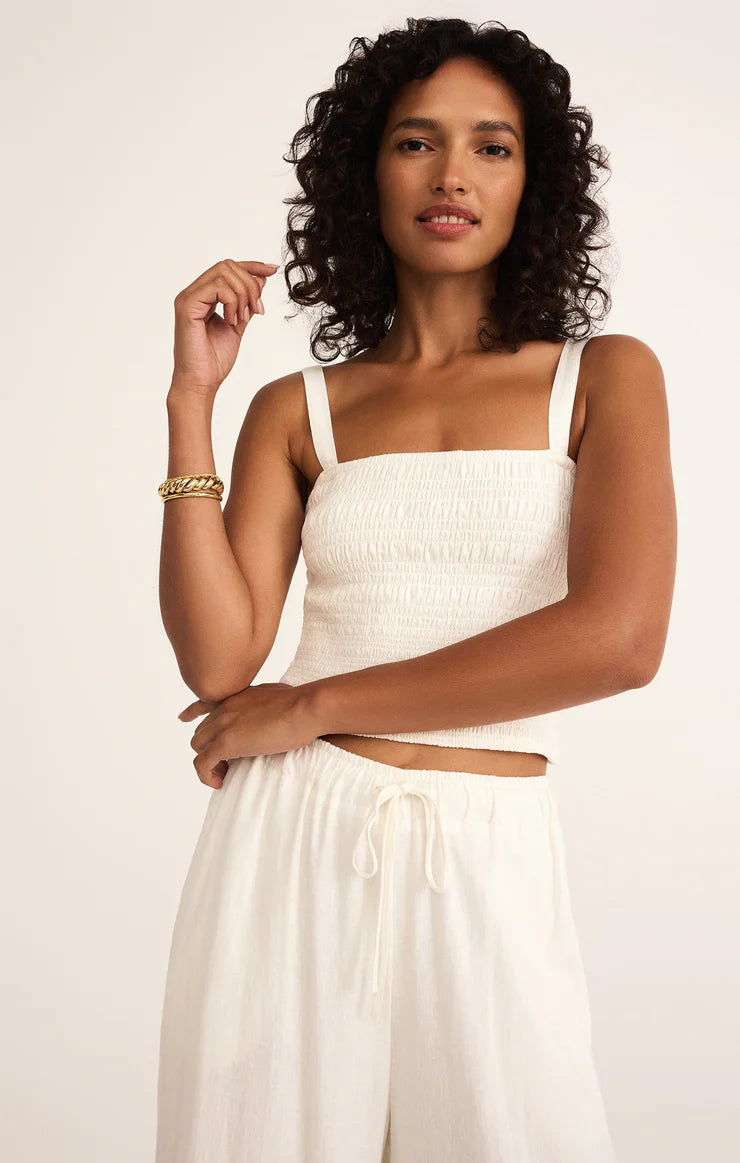 Amelie Linen Top