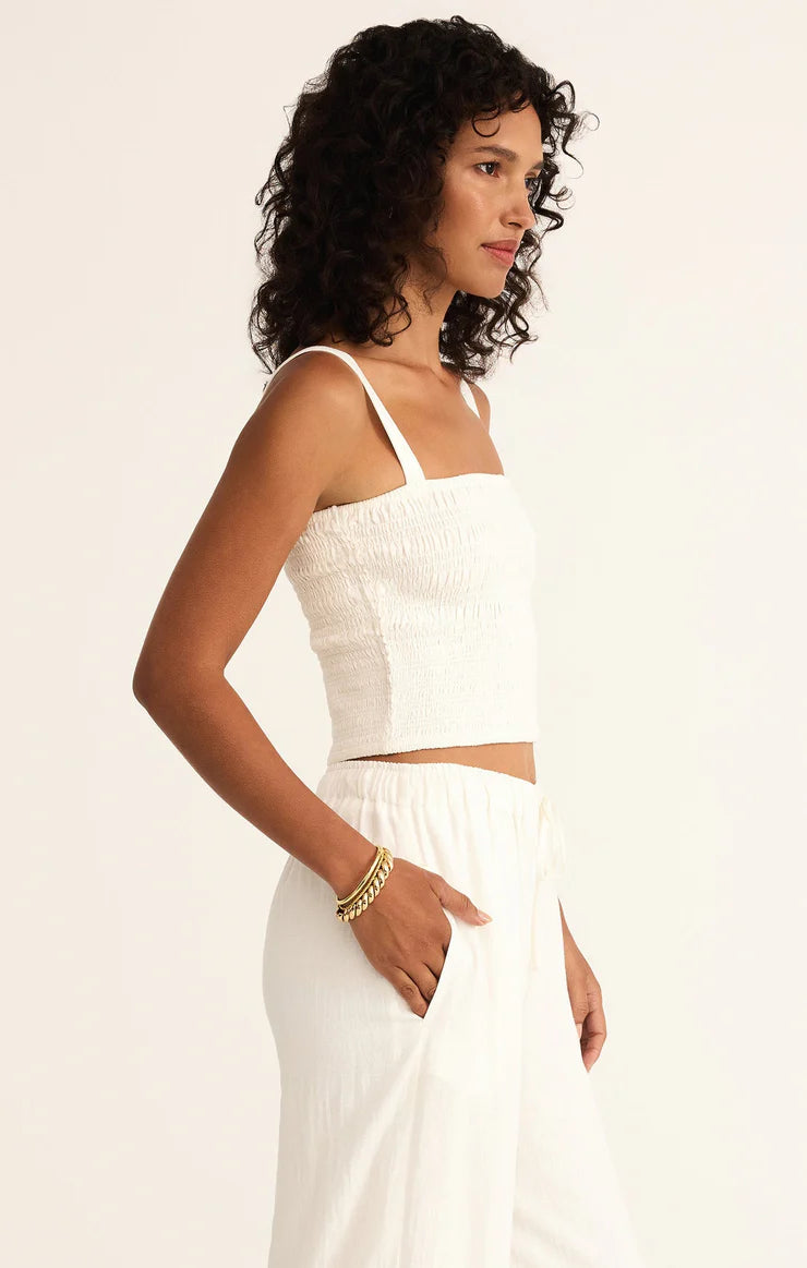 Amelie Linen Top