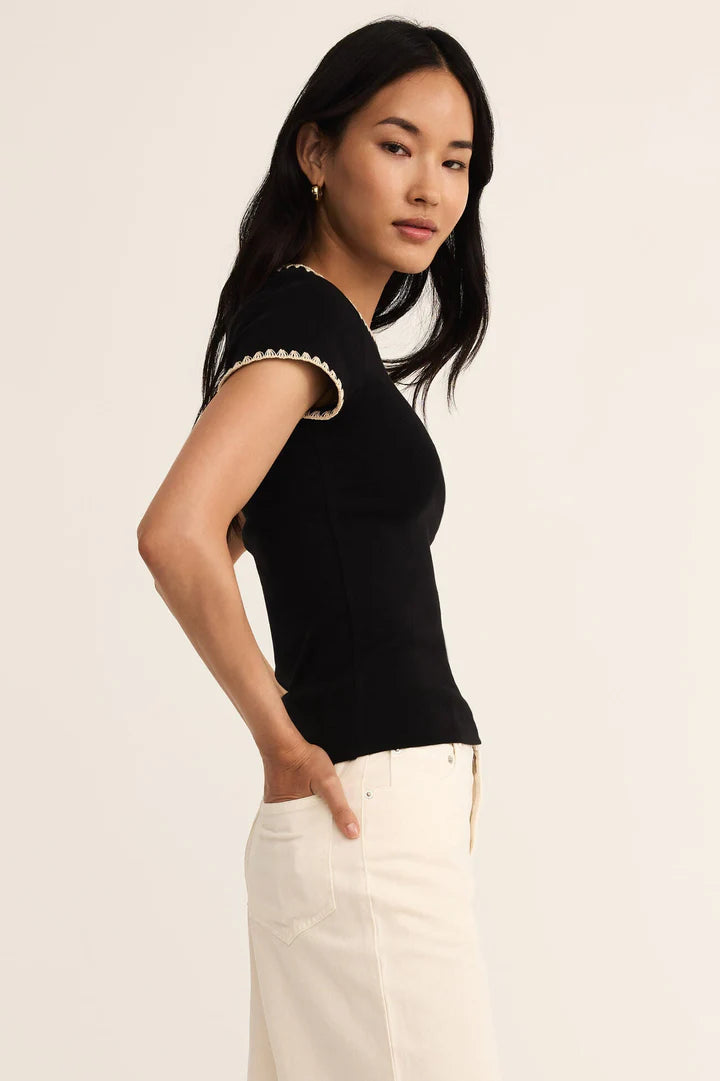 Cassis Rib Tee