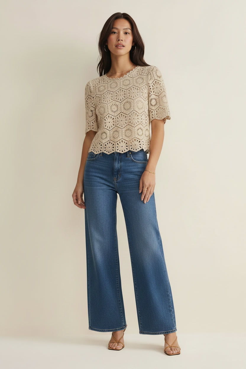 Raquel Lace Top