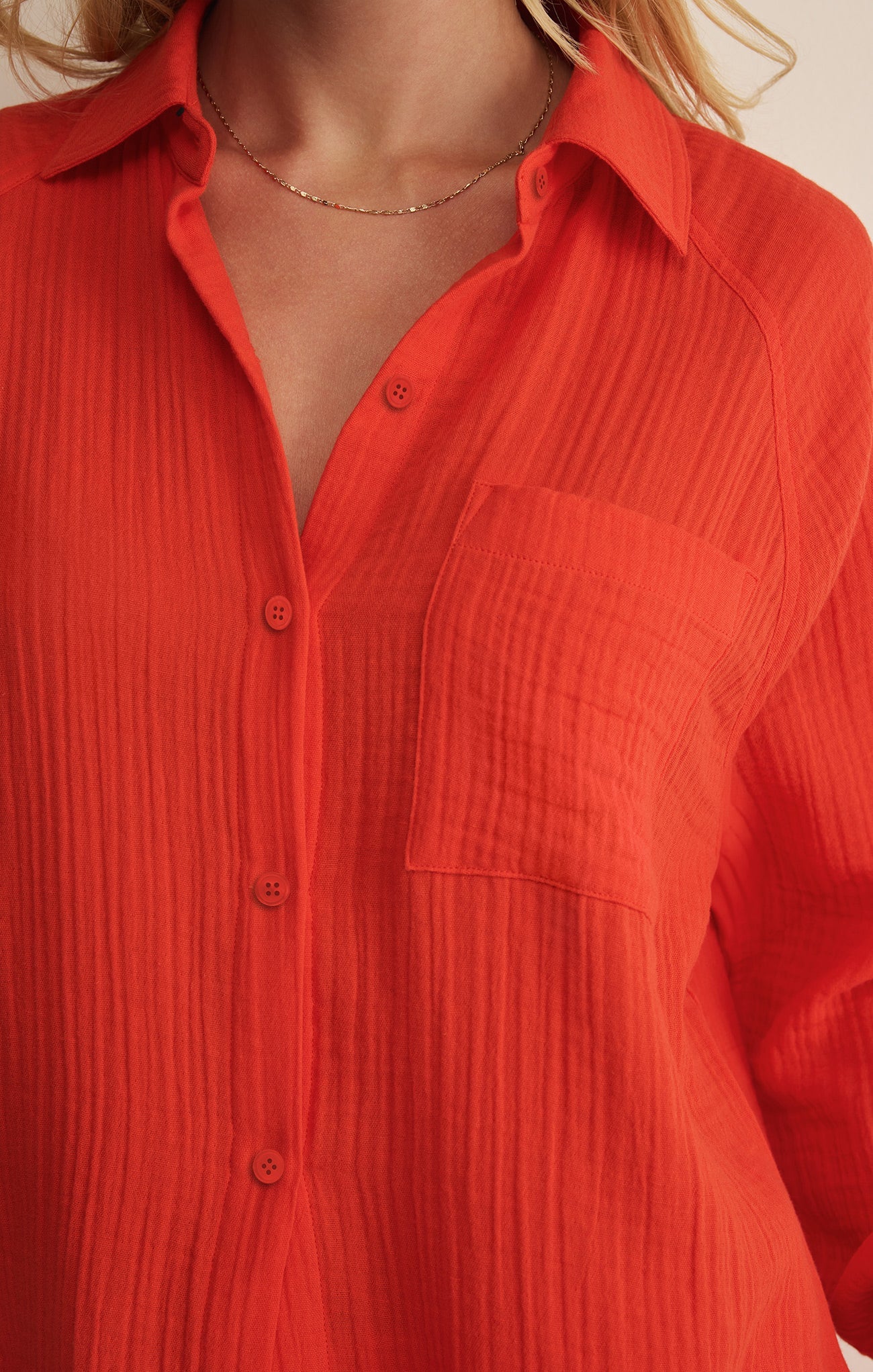 The Perfect Airy Top - Lychee