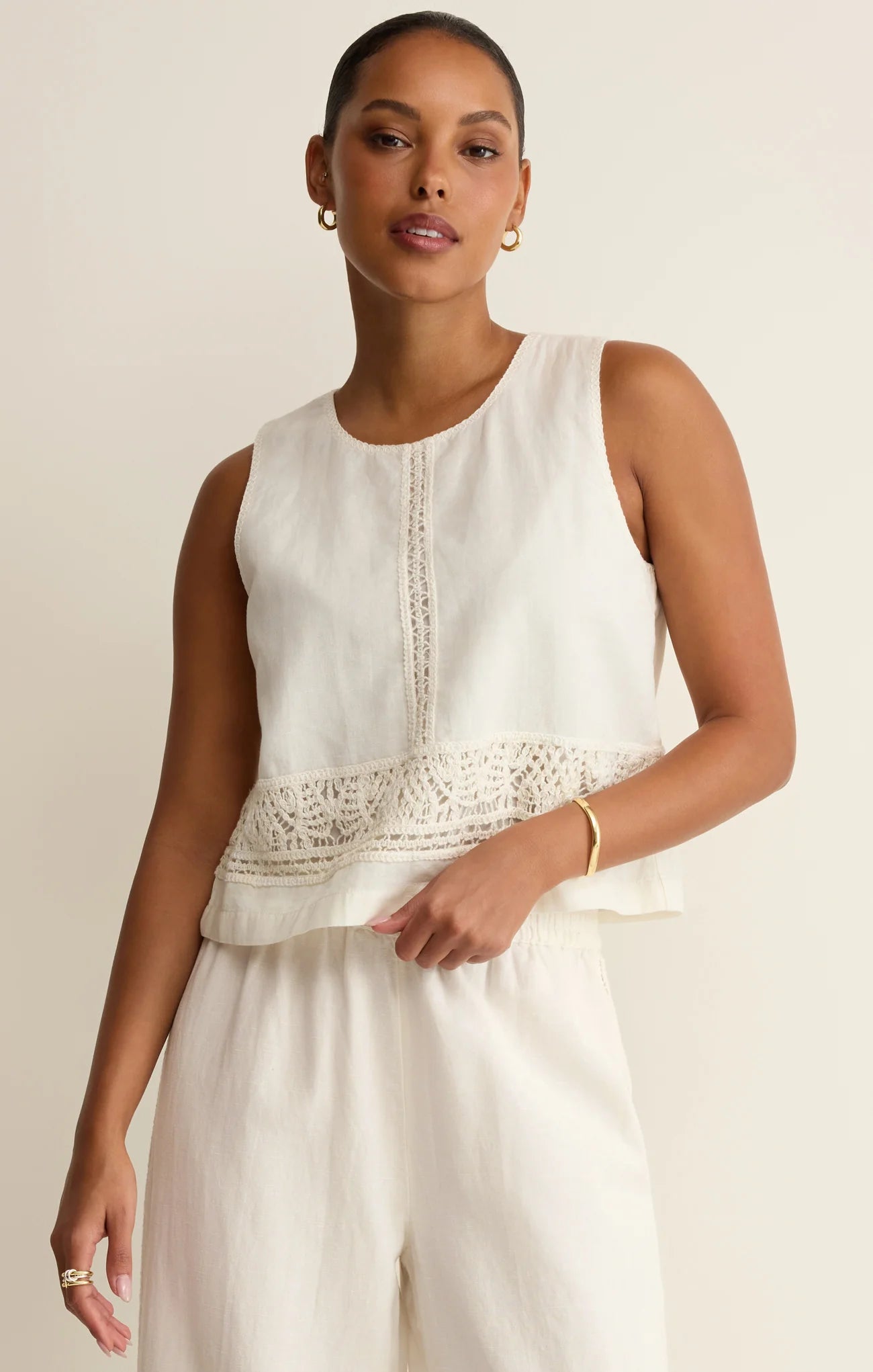 Sloan Embroidered Top