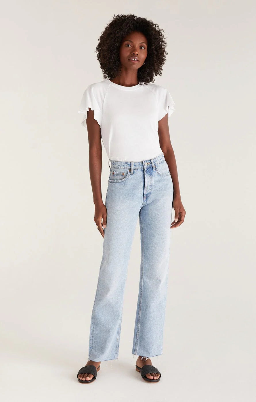 Abby Flutter Tee