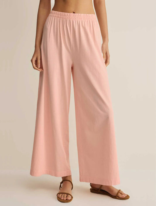 Scout Jersey Crop Flare Pant - Bellini