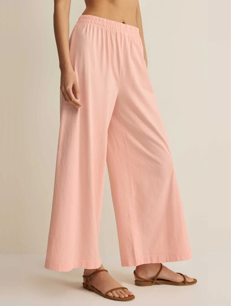 Scout Jersey Crop Flare Pant - Bellini