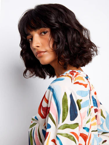 Printed Popover Blouse - Solstice