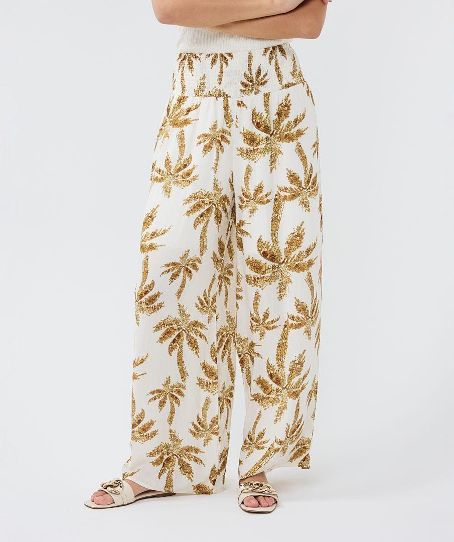Trousers Wide Paradise Palm