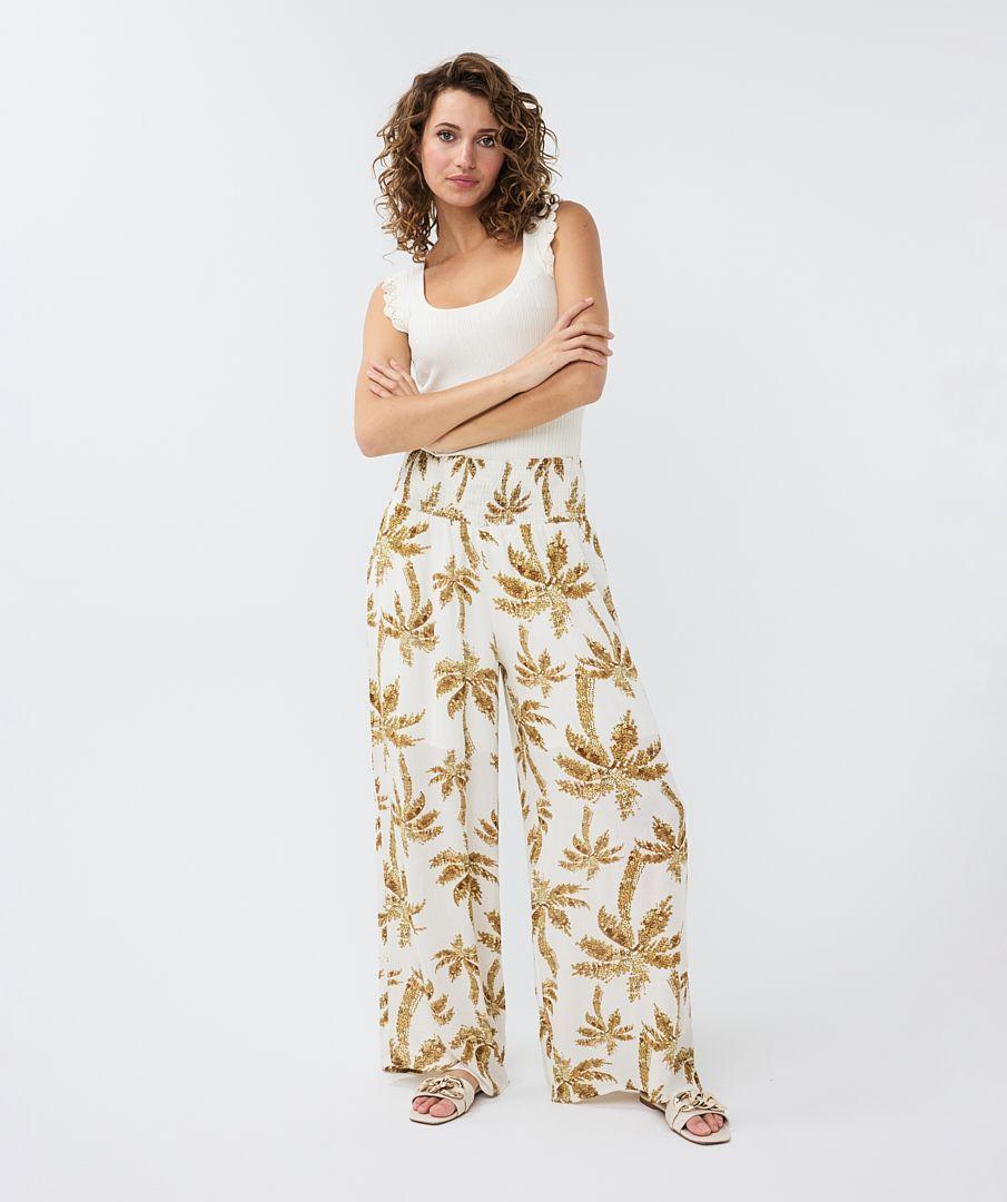 Trousers Wide Paradise Palm