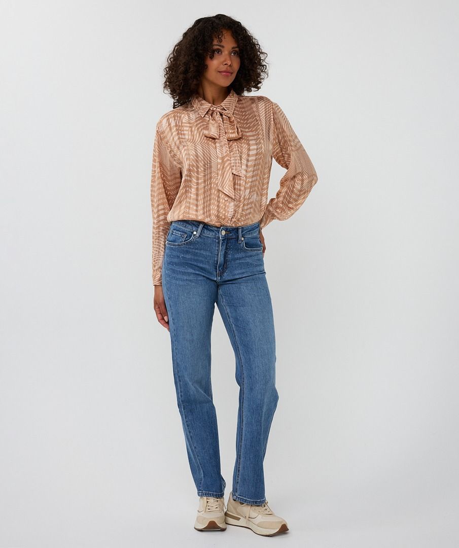Straight Embellished Jeans