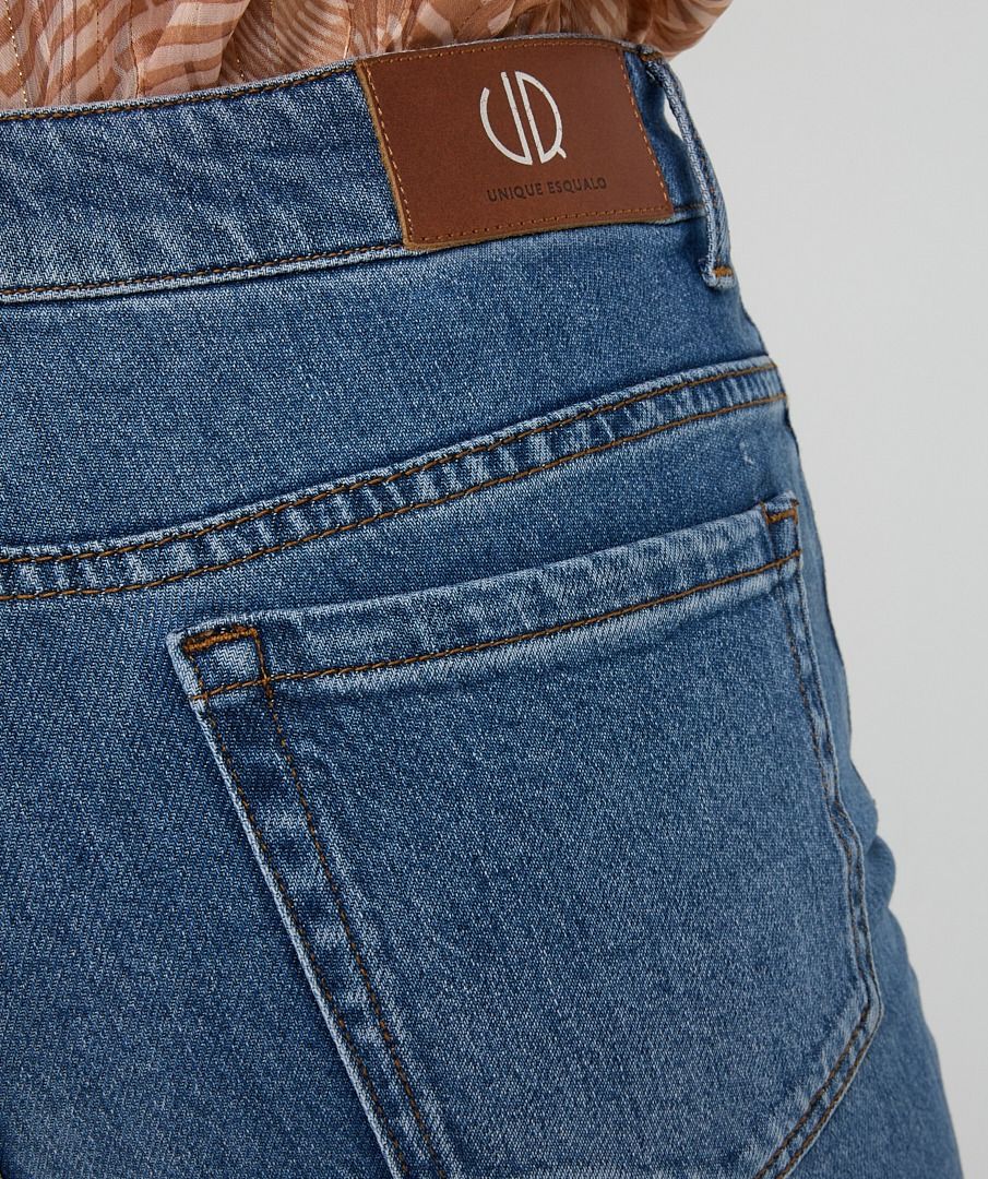 Straight Embellished Jeans