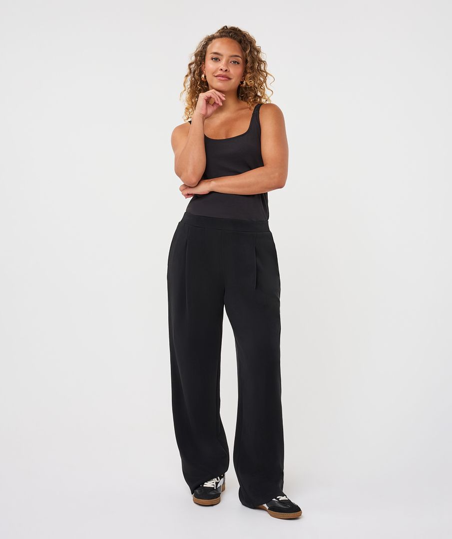Modal Pleat Trouser Pants