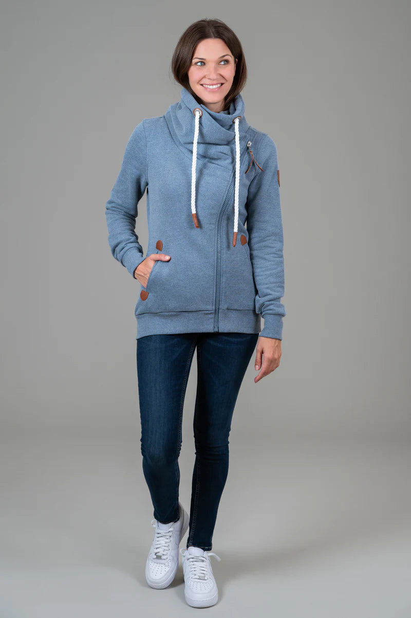 Hestia Heather Blue Sweater