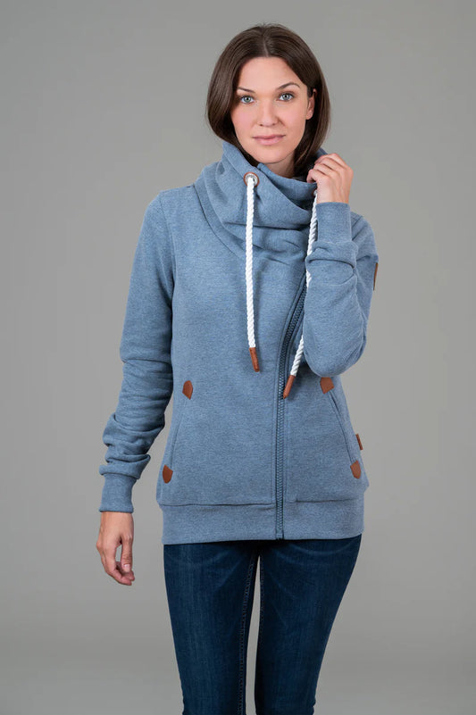 Hestia Heather Blue Sweater