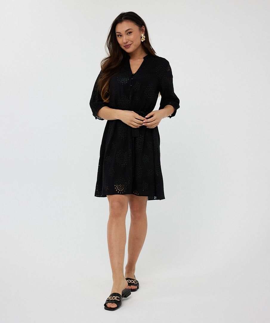 All Over Embroidery Dress
