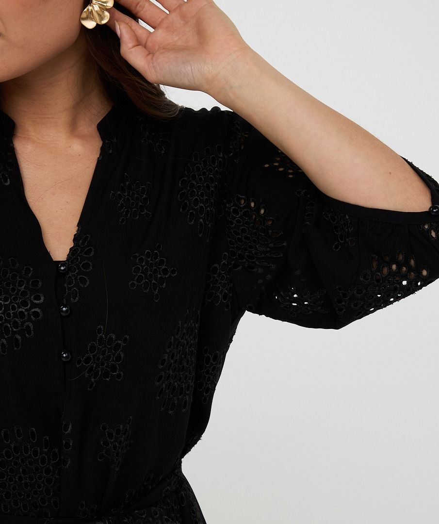 All Over Embroidery Dress