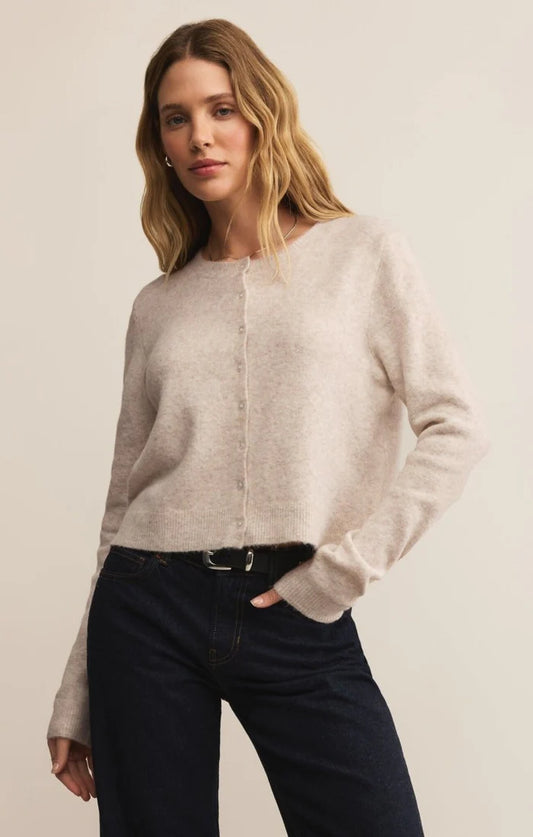 Medina Cardigan - Light Oatmael