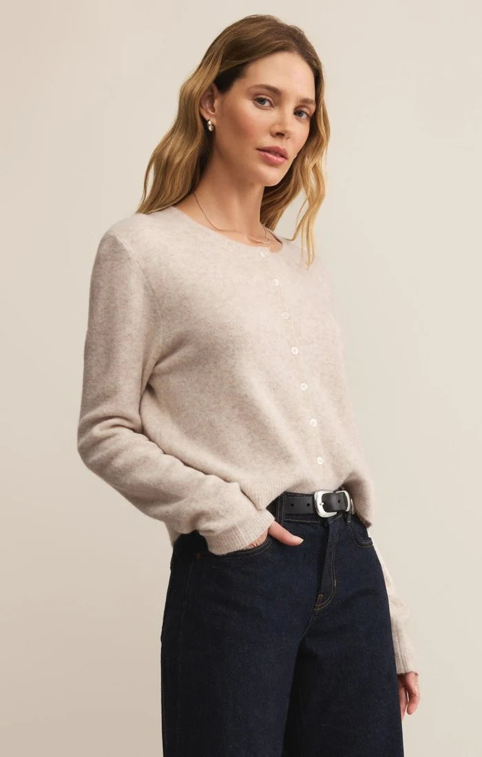 Medina Cardigan - Light Oatmael