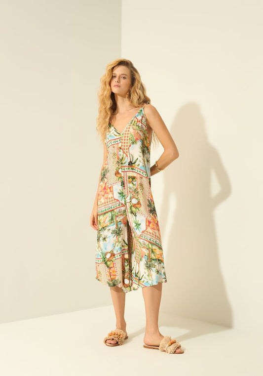 Coconut Palm Jumpsuit