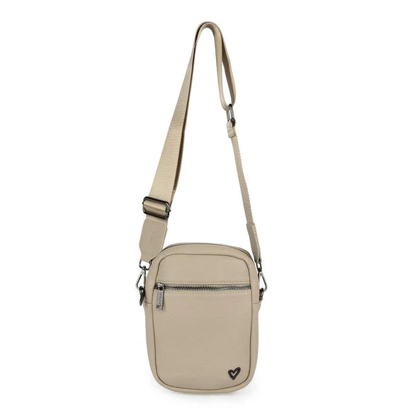 Hope Vegan Leather Crossbody Sand