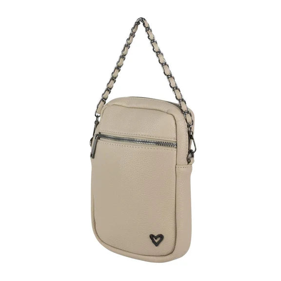 Hope Vegan Leather Crossbody Sand