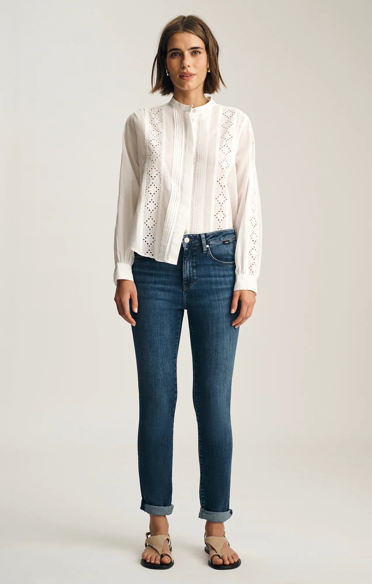 Kathleen Dark Brushed Jeans