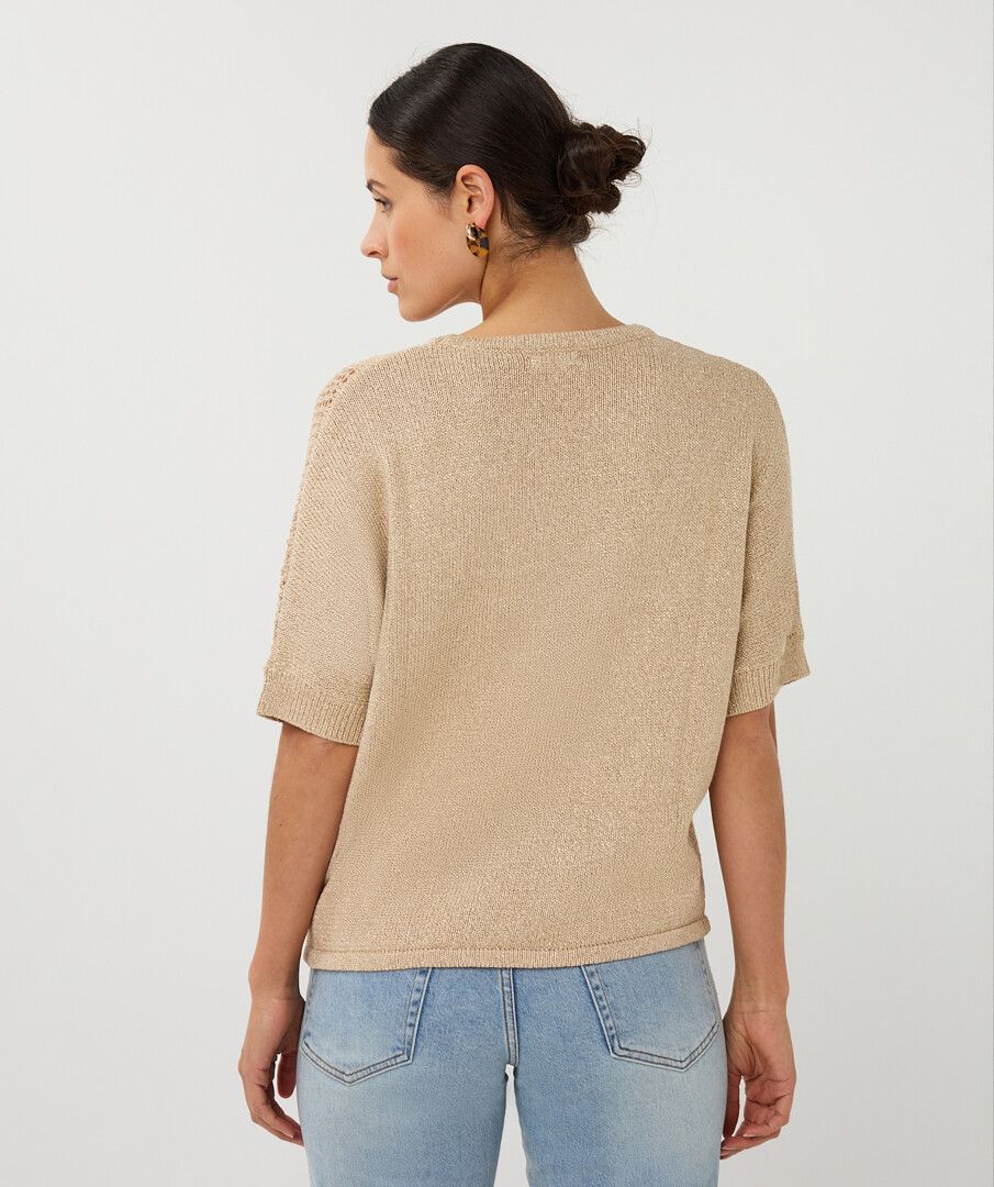 Ajour Sweater Batwing